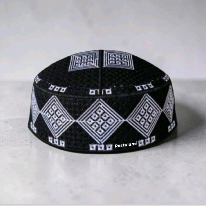 Peci Pakistan Bordir Exlusif/Peci Pakistan Pria Dewasa Muslim