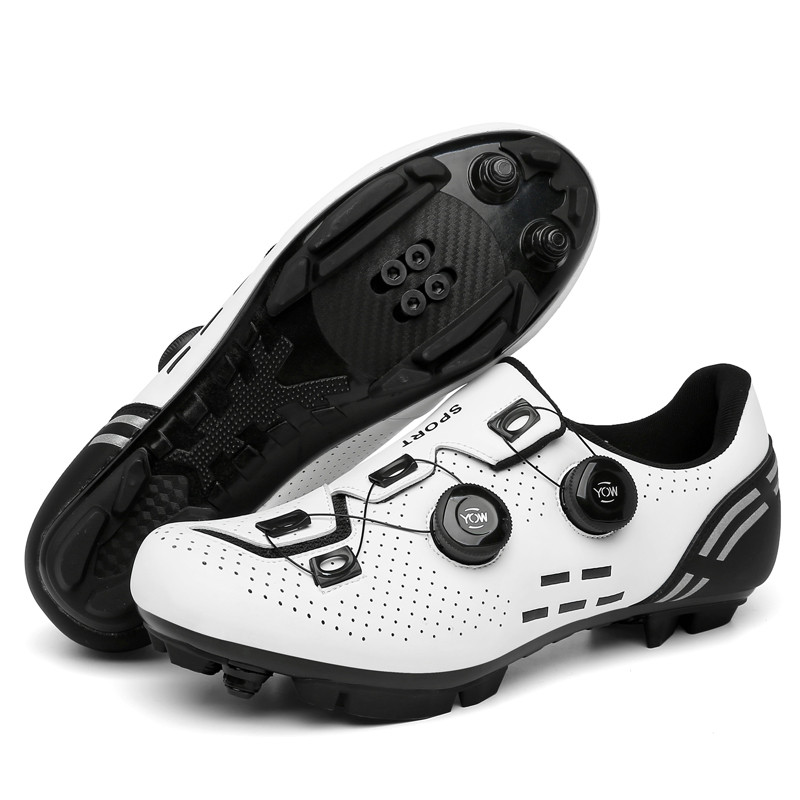 Men'S Racing Cycling Shoes, Mountain Bike Shoes, Road Cycling Shoes, Slip Resistant Soles, Outdoor