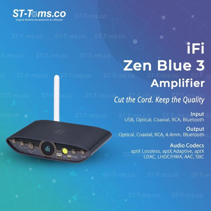 Ifi Zen Blue 3 / V3 Bluetooth Dac + Lossless Transmitter / Receiver Ldac Aptx