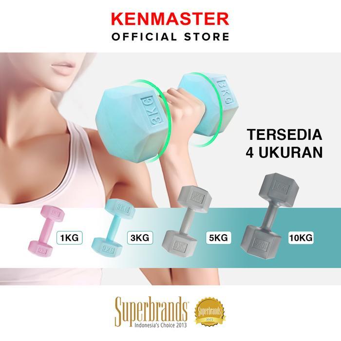 Dumbbell 3 Kg / Barbel Mini / Barbel Wanita / Barbel 3 Kilogram 1 Pcs