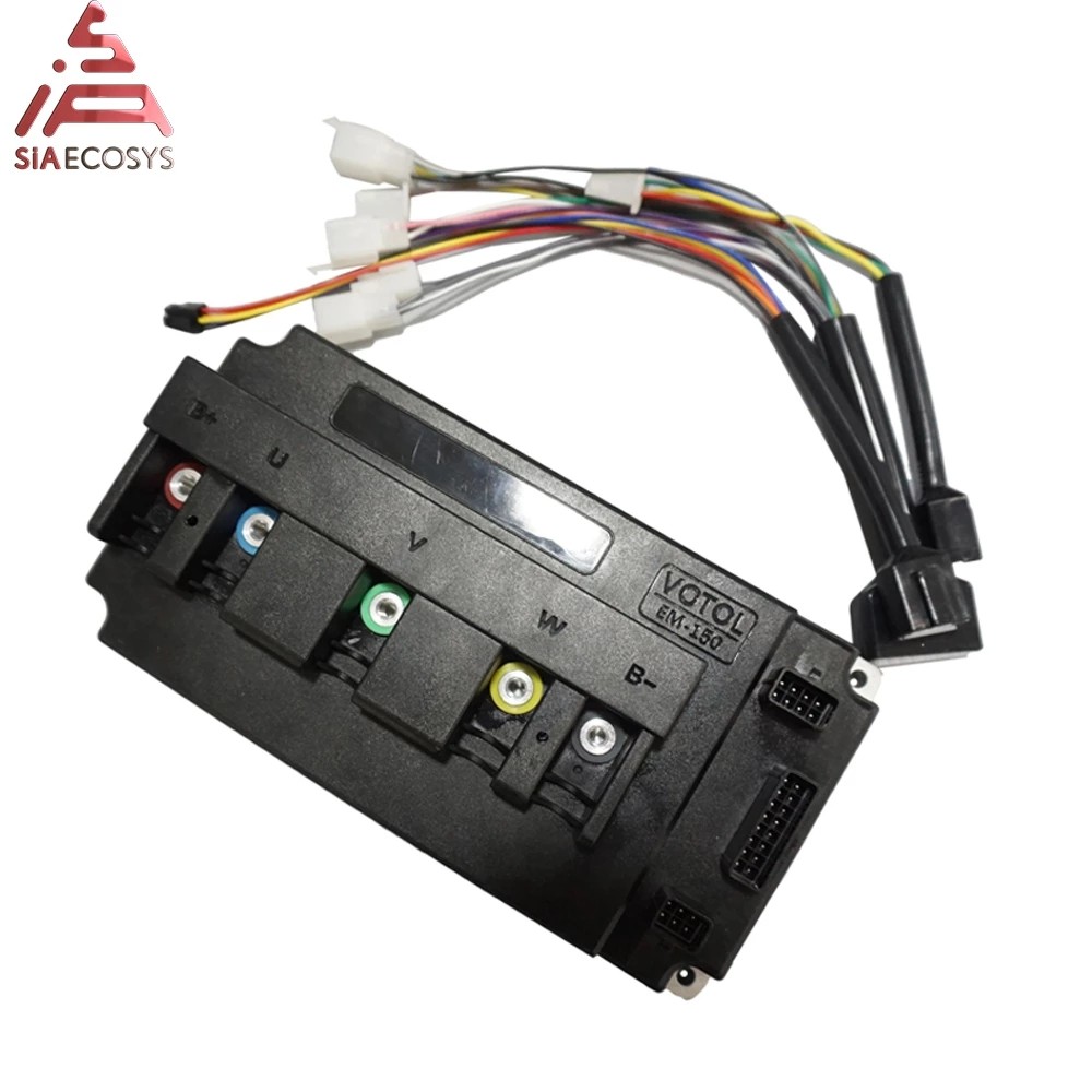 SIAECOSYS/QSMOTOR 14 x 6.0inch 3000W Rated 6000W Continous 72V 100KPH 138 Mid Drive Motor Kit for