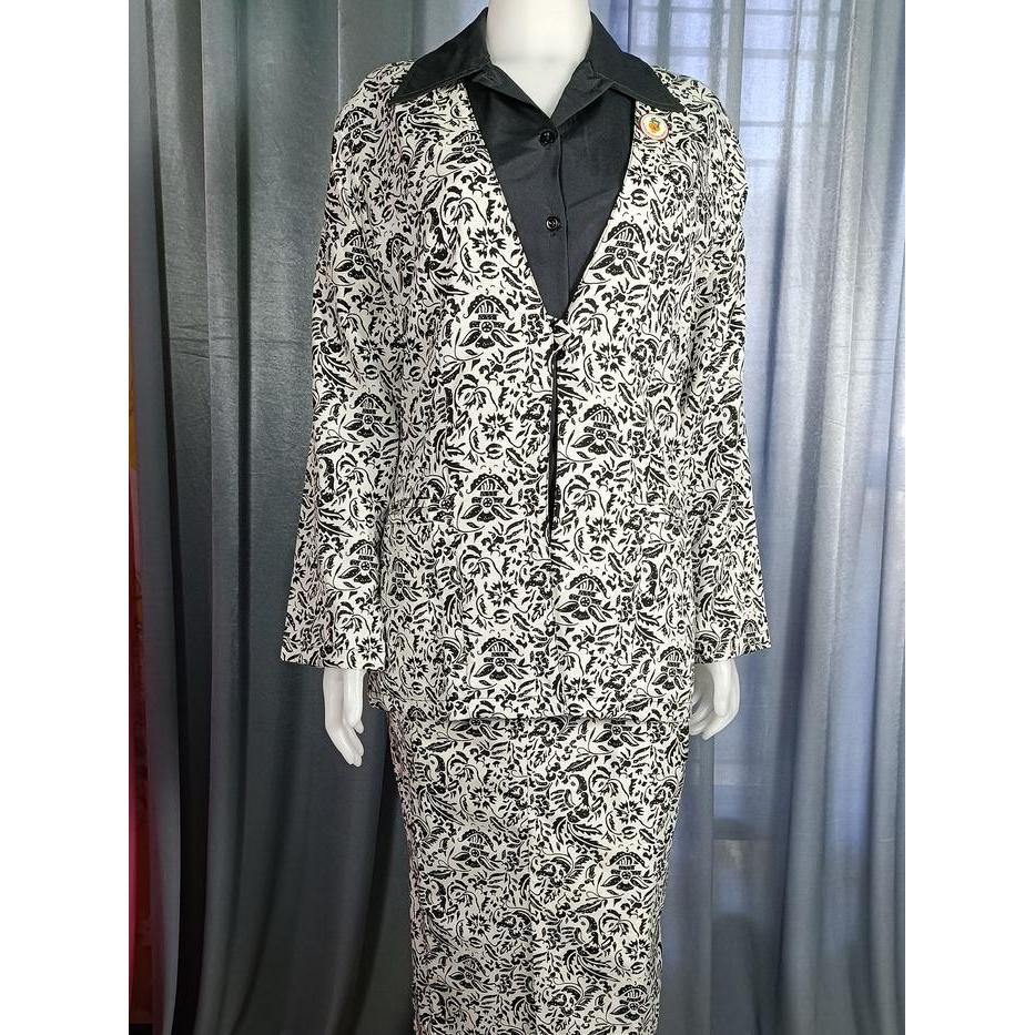 Baju IBI Lapangan Terbaru Poliester Lengan panjang Batik