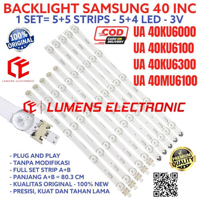 Terlaris BACKLIGHT SAMSUNG UA-40KU6300 UA-40MU6100 UA40KU6300AK UA40MU6100AK SALE
