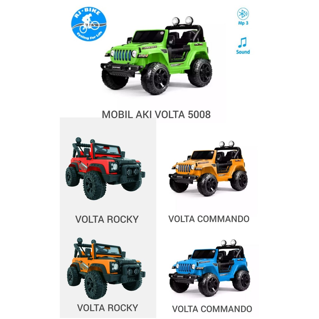 MOBIL AKI ANAK VOLTA COMMANDO 5088 & VOLTA ROCKY 5008