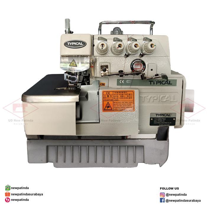 Mesin Obras 4 Benang Typical GN794 / GN-794 - B, kardus