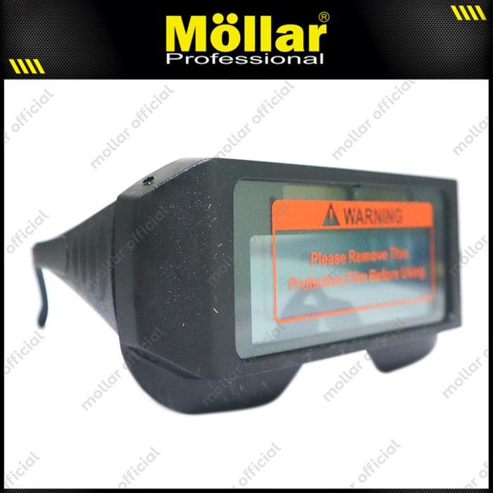 [] XENON Kacamata Las Otomatis Auto Darkening Kaca Mata Welding