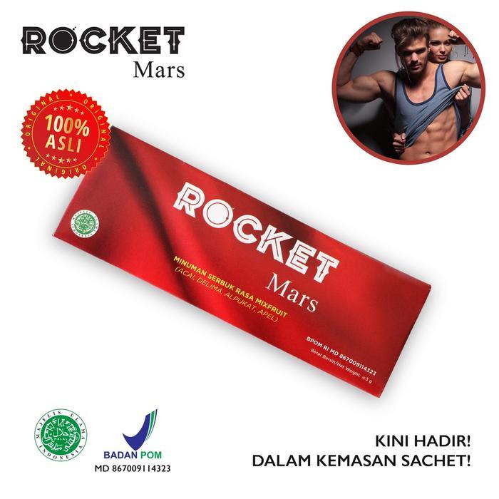 Best Seller Rocket Max Sachet Untuk Stamina Pria