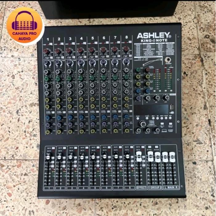 Mixer Ashley King Note 8 (8 Channel)