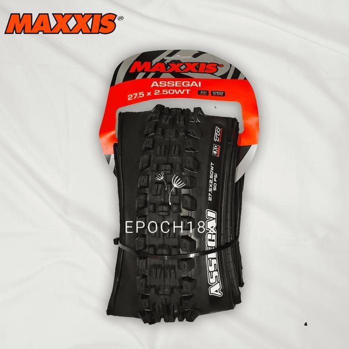 Ban Luar Sepeda Maxxis Assegai 27.5 x 2.50 & 29 x 2.50 WT EXO TR Kevlar