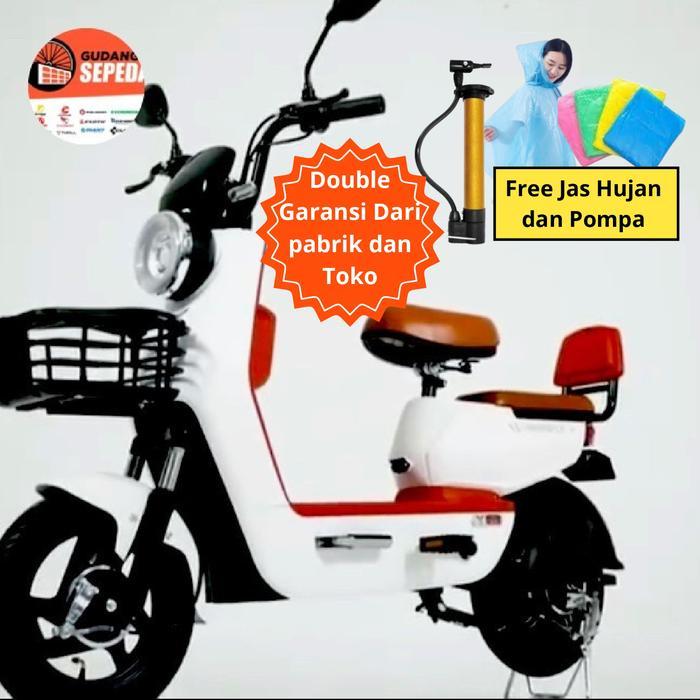 Sepeda Motor Listrik Uwinfly Df7S D7S Df Moped U Winfly Dragon Fly 7S