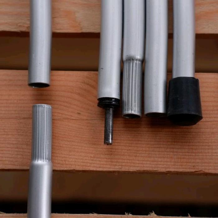 Kamoro Tiang Flysheet 200x200 cm - Tent Set Frame Sepasang