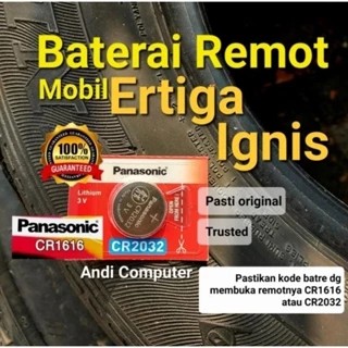 Baterai Batre Remot Suzuki Ertiga XL7 Ignis Original CR2032 CR1616