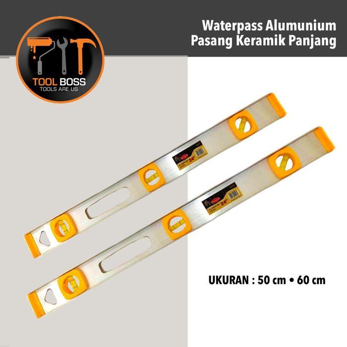 KENMASTER WATERPASS ALUMUNIUM - PASANG KERAMIK PANJANG