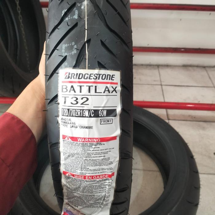 Ban Luar Bridgestone Battlax T31 Ukuran 120/70-19 Battlax Tubel