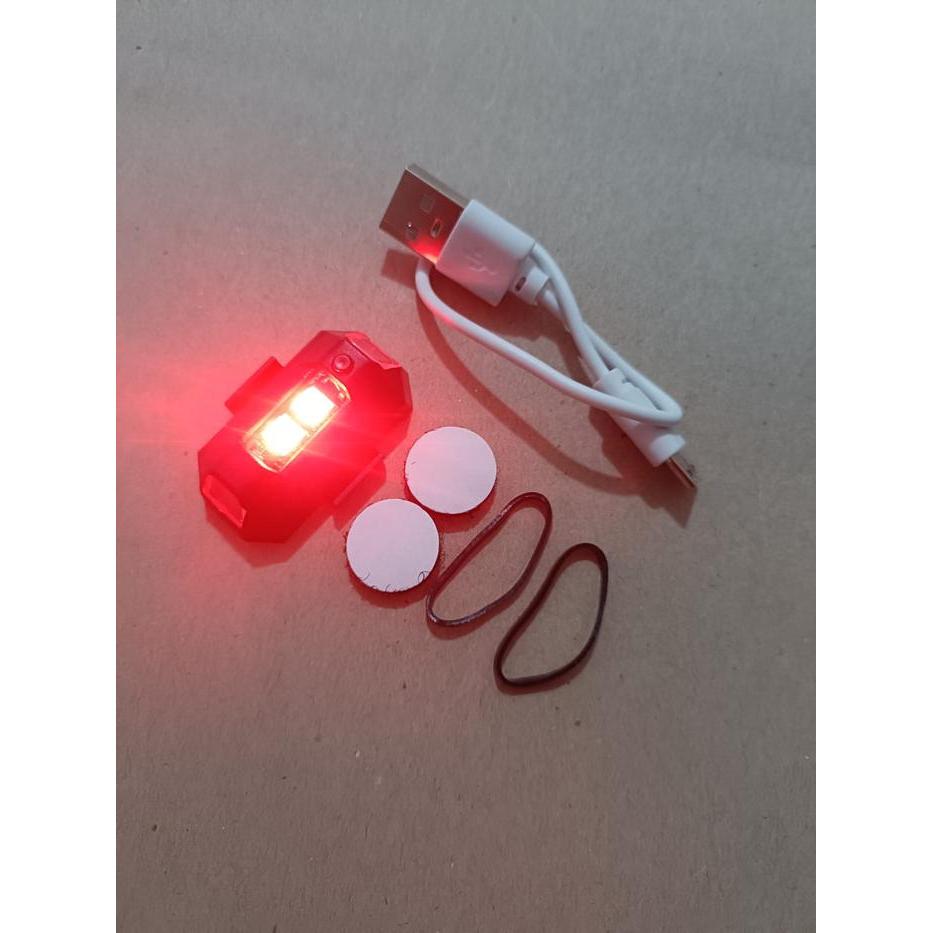 Lampu Pesawat/Lampu Kolong Motor Mobil Sepeda USB LED RGB