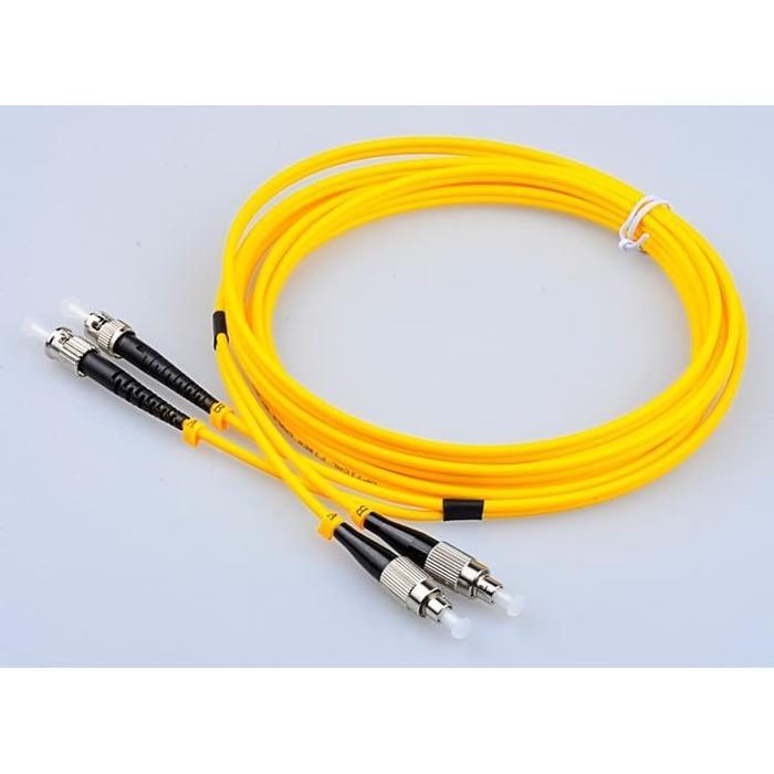 PATCH CORD FIBER OPTIK ST-FC DUPLEX SM 9/125UM 2 METER