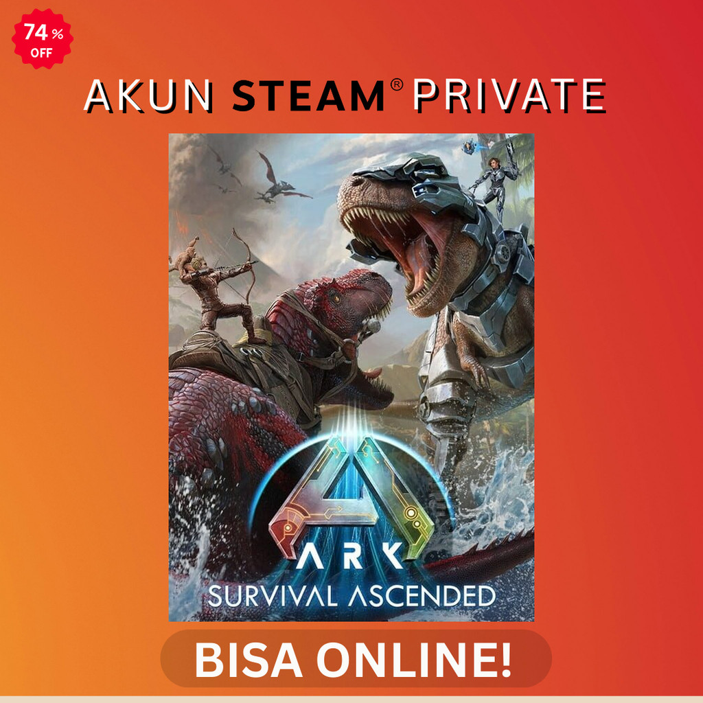 ARK Survival Ascended - Steam PC Original - Akun Private Online