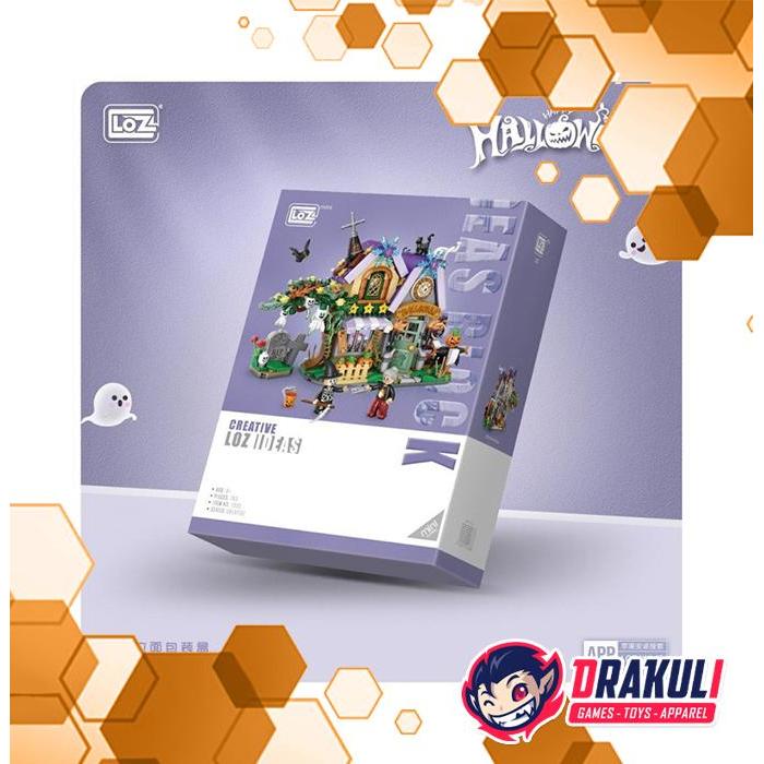 BERGARANSI Toys LOZ Ideas All Saints Cabin 1233