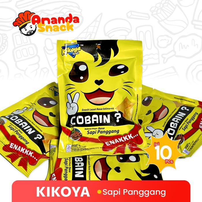 "New" Kikoya Snack Makanan Ringan 1 Pack 10 Pcs - Cemilan - Keripik