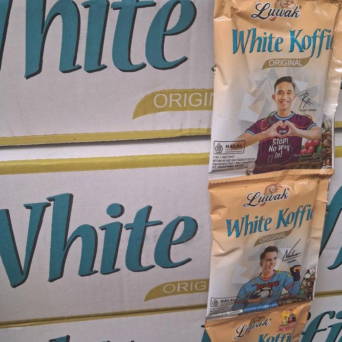 Kopi Luwak White 1 DUS Isi 12 Renteng - Original BR