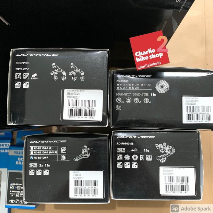 Groupset Shimano Dura Ace Rim Brake R9100