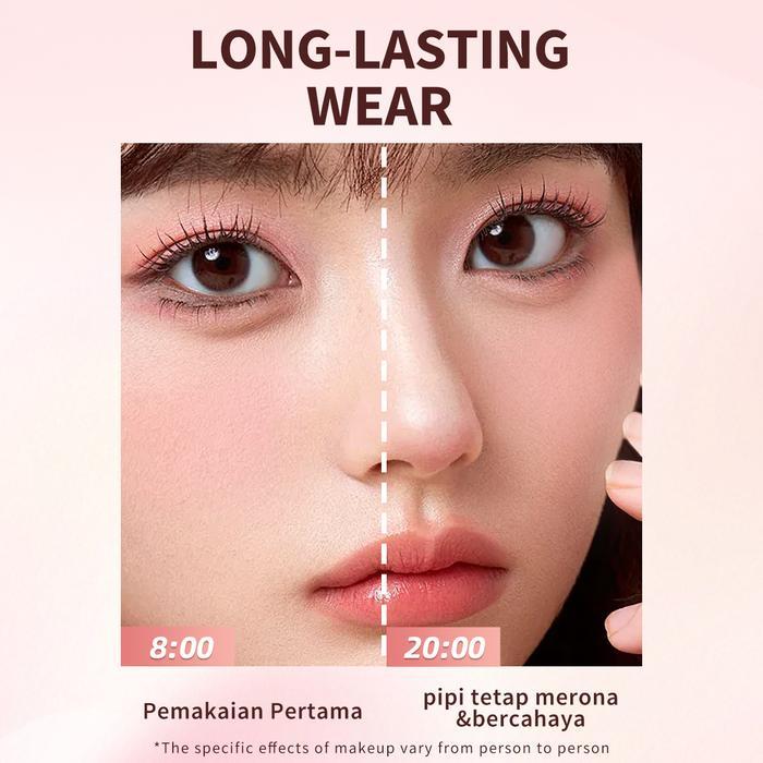 Onlyou Fluffy Wear Multiple Cream Blush Tekstur Krim Long-Lasting Wear 4G Cod