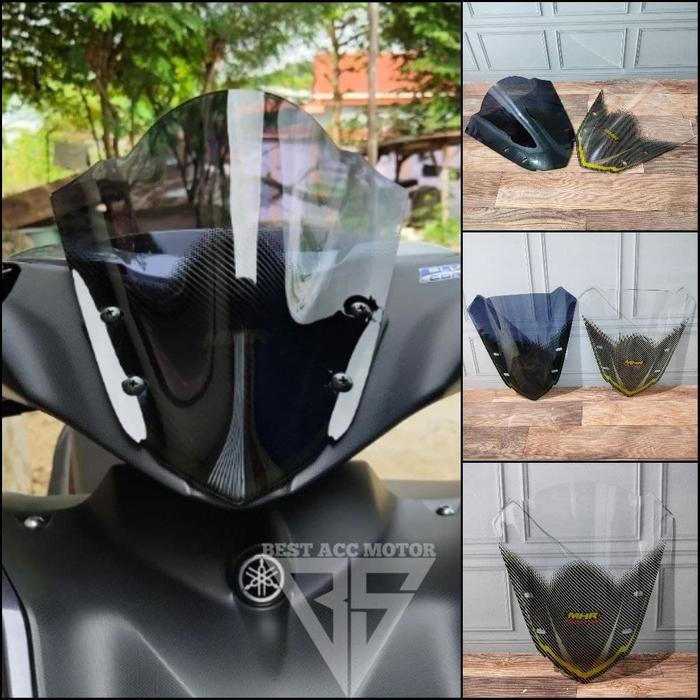 Windshield Aerox Visor Aerox Merk Mhr Carbon