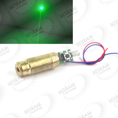 PROMO HARI INI  Dia.12mm 532nm Green Beam 30mW Laser Module Lazer Diode 3VDC IECSP   FAVORIT