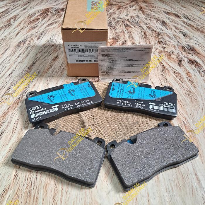 KAMPAS REM BRAKE PAD DEPAN PORSCHE MACAN 2.0 2000CC ORIGINAL PORSCHE