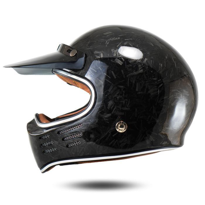 Helm Jitsu Carbon Motif Sni Pet Motorcycle Helm Hah Cakil