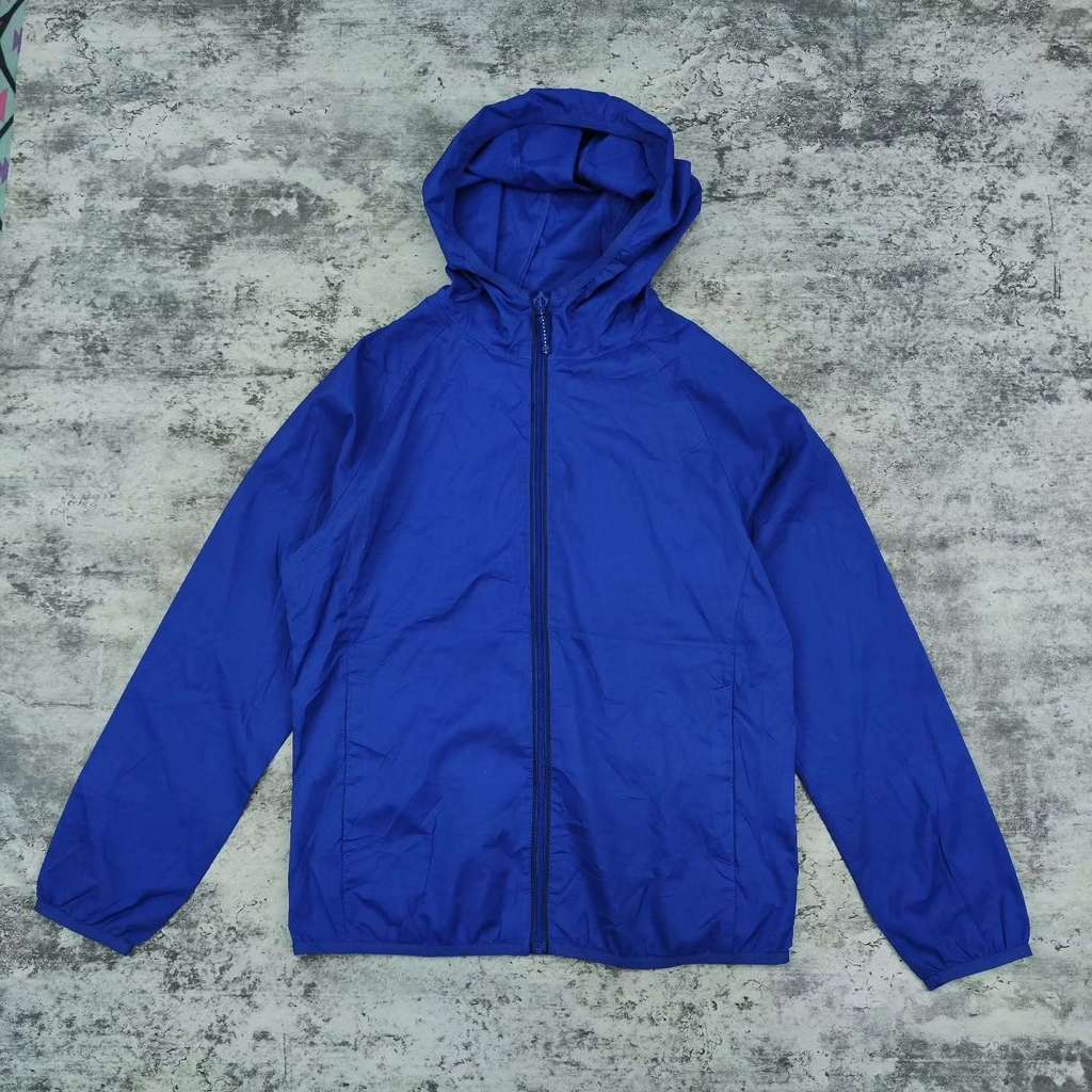 Jaket UNIQLO Kids Pocketable Parka Anak E038 - Size 140