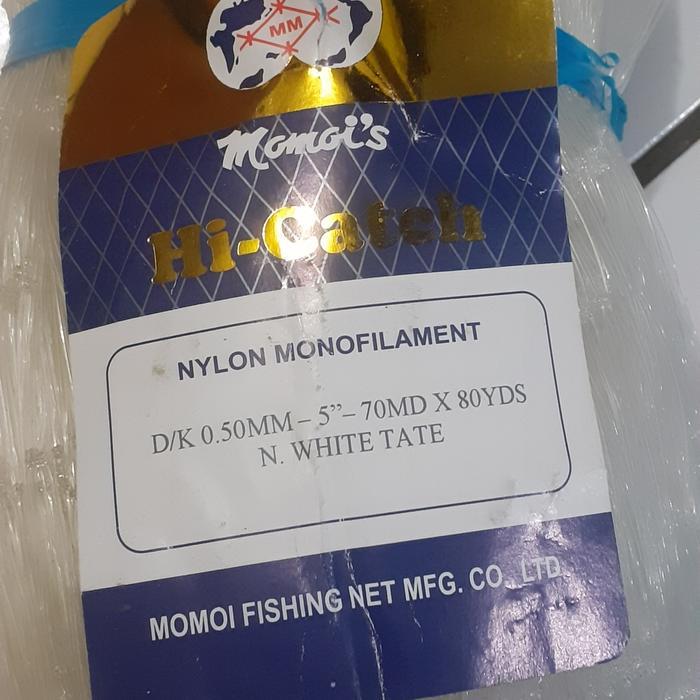 TERLARIS JARING IKAN 5 INCH MOMOI 050 LEBAR 70/80 READY STOCK