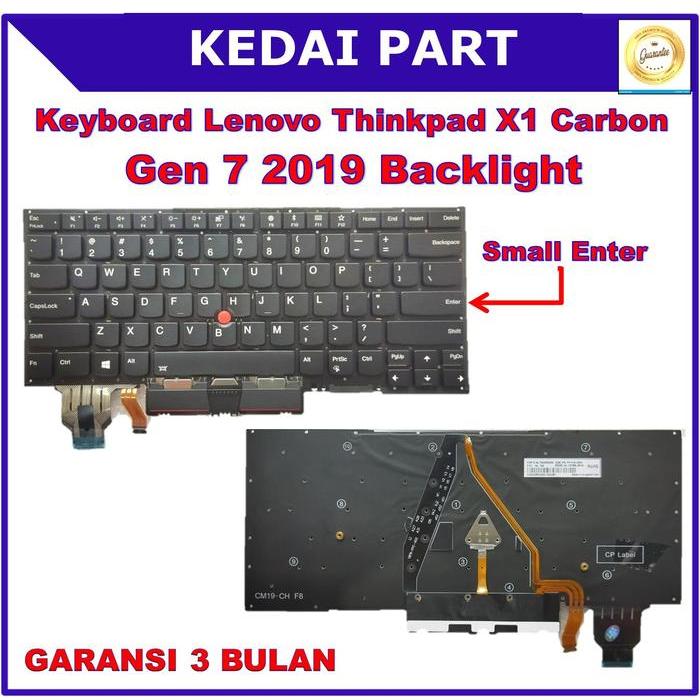Keyboard Lenovo Thinkpad X1 Yoga Gen4 Gen 4 4th gen 20qf 20qg Pointer Backlight