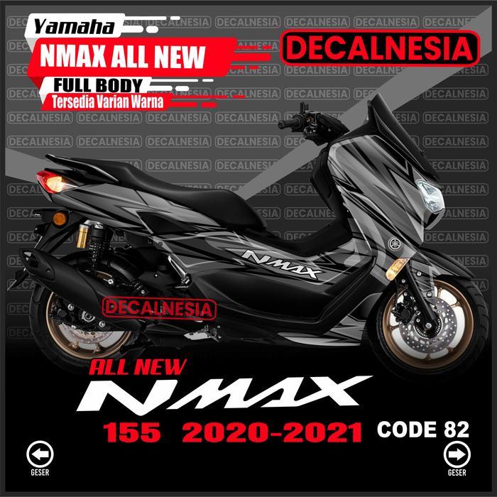 Decal Nmax New 2021 2022 2023 Full Body Stiker Motor Yamaha Connected 155 Abs 2020 Sticker Variasi