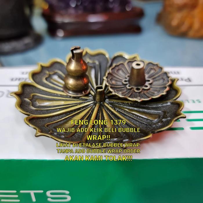 Hiolo Tempat Bakar Dupa Untuk Hio Stick Kecil Dan Hio Lingkar 2 - 4Jam