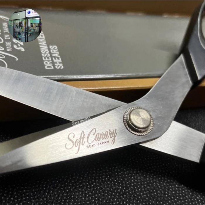 Gunting kain bahan Soft Canary S-210H 8"