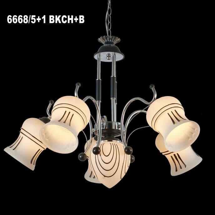 LAMPU HIAS GANTUNG MINIMALIS 6668/5+1