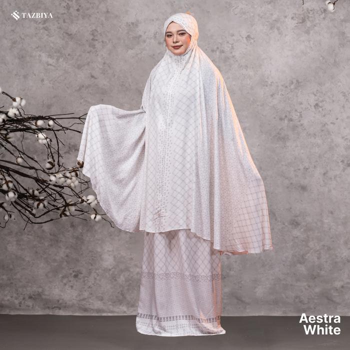 tazbiya Premium mukena aestra white mukena putih tazbiya mukena white tazbiya mukena putih premium