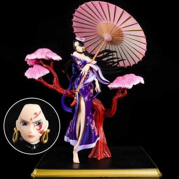Terbaru Boa Hancock Kabuki Snake Empress 32cm action figure PVC Barang Berkualitas