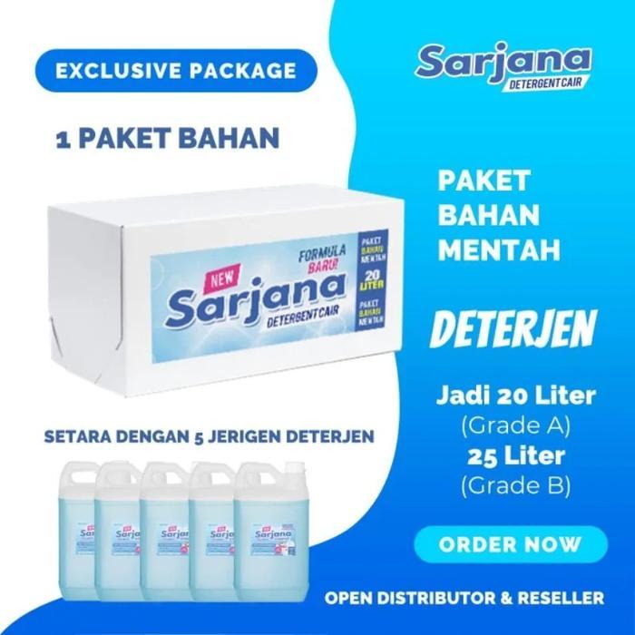 PAKET BAHAN SABUN CUCI CAIR / BAHAN DETERGEN LAUNDRY