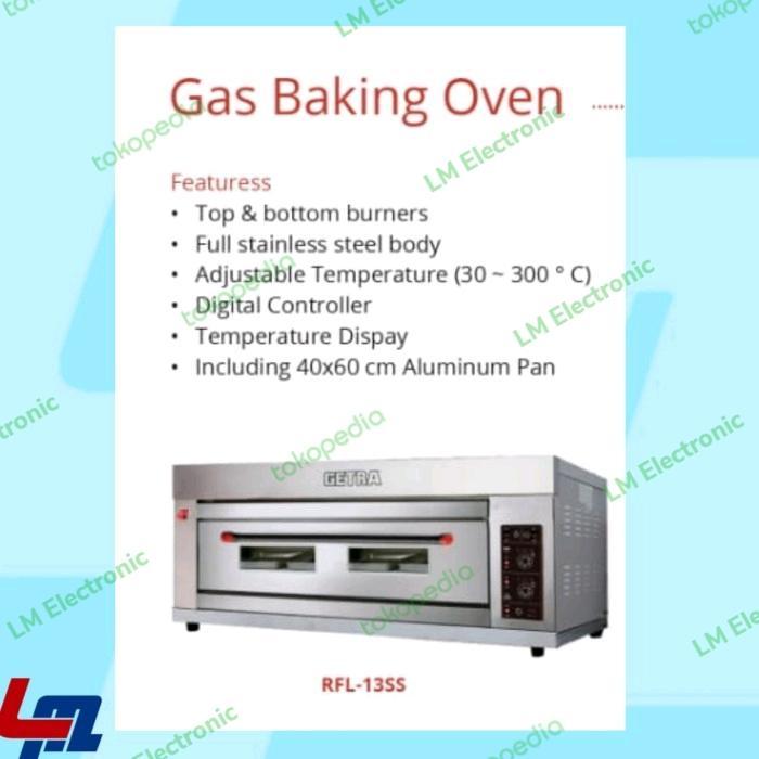 Getra Gas Oven Baking Rfl13Ss / Rfl-13Ss / Rfl 13Ss