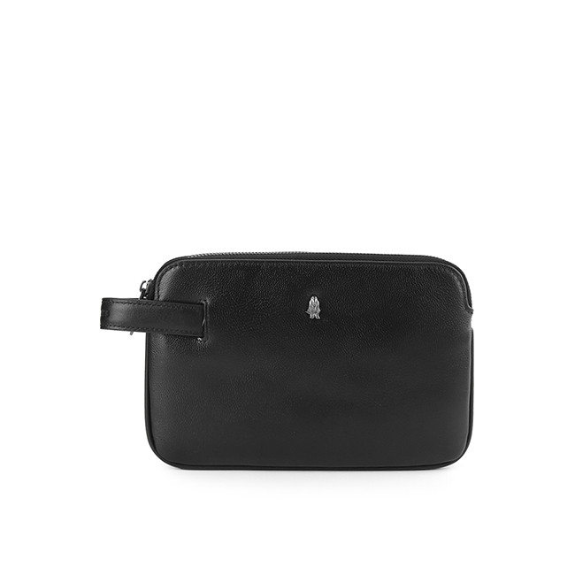 Hush Puppies Tas Pria Walter Clutch Black
