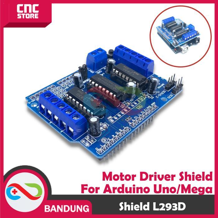 "New" [CNC] L293 L293D MOTOR DRIVER SHIELD FOR ARDUINO MEGA UNO NANO