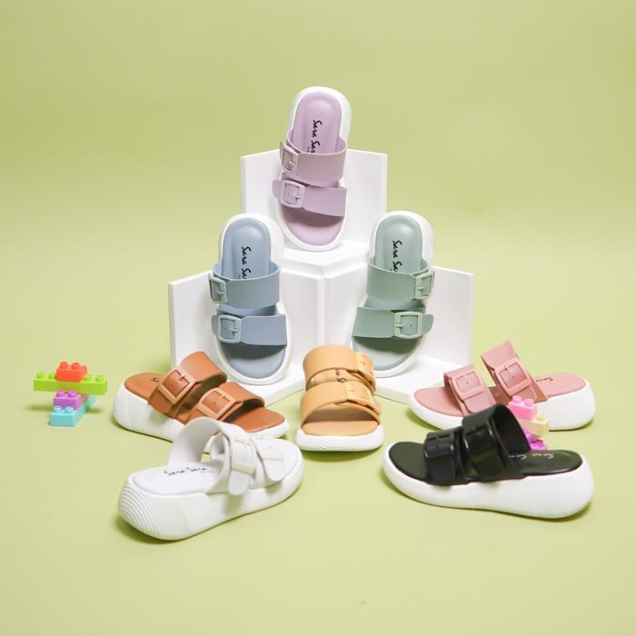 Bata Tomkins - Sarasara Live - Jean Kids Sandal Slop Anak-Anak