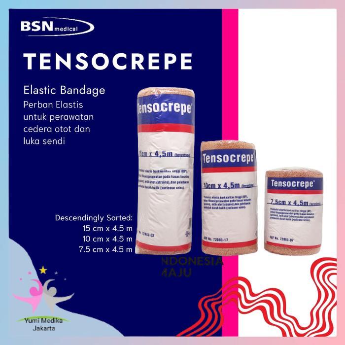 BSN TENSOCREPE PERBAN ELASTIS/VERBAN ROLL- PERBAN COKLAT-VERBAN3 INCH