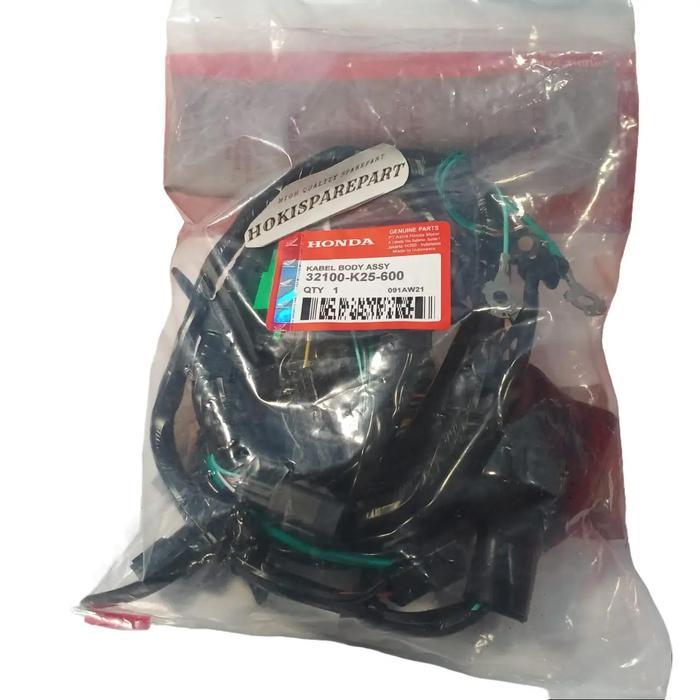 Honda Kabel Body Beat FI NON ISS Stater Halus 2014-2015 Wire Harness Assy K25 600 32100-K25-600