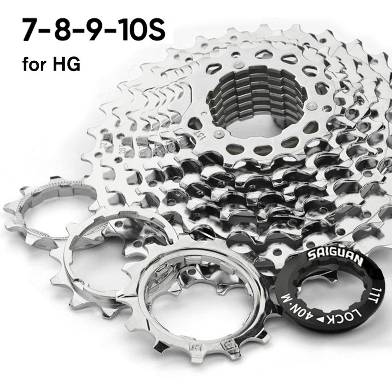 Cassette Flywheel 7/8/9/10 Speed 11-32T Freewheel Mtb Road Cassettes Flywheel For Hg Hub