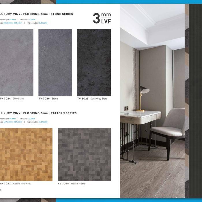 TACO Lantai Vinyl 3mm - TV 3021 Scottish Applewood Kayu