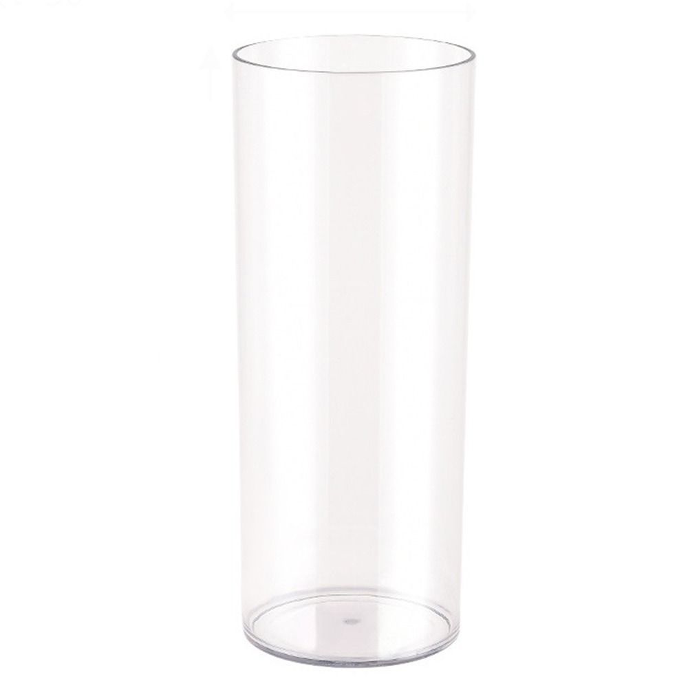 Hydroponic Plants Acrylic Cylinder Vase Fresh Flowers Shatterproof Transparent Flower Vase Durable