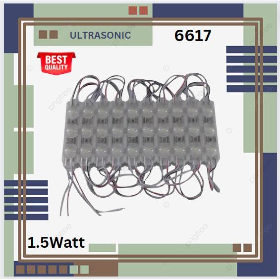 LAMPU LED MODUL SAMSUNG SASO TIPE 6617 DC 12V 3 MATA SMD 5630 IP 68 (NEON BOX)